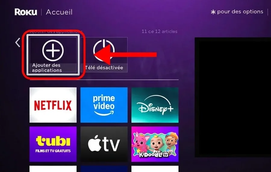 Ajouter des applications