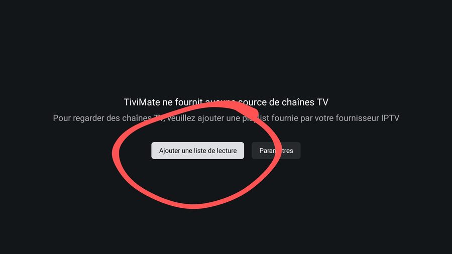 Ajouter une liste de lecture