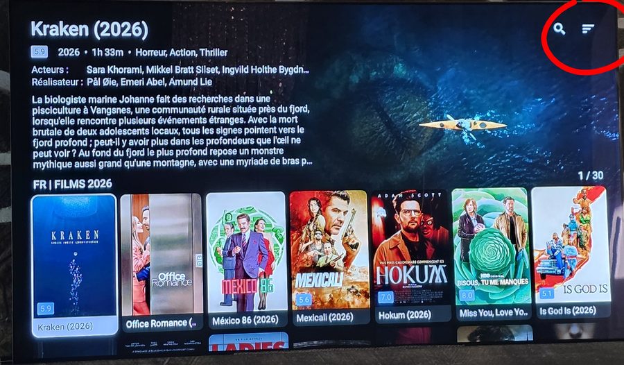 Trier films et séries